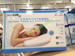 Costco-1051580-Purelux-Comfotcool-Memory-Foam-All-Position-Pillow-back