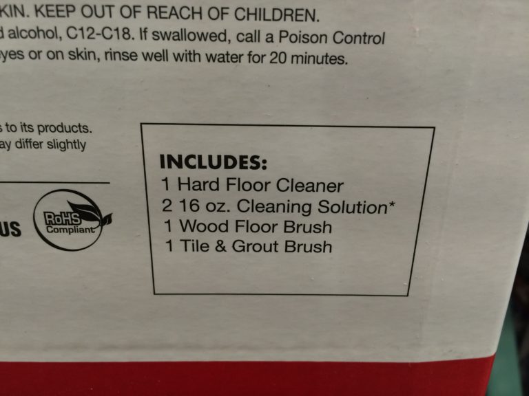 Costco1054777HooverFloormate DeluxeHardFloorCleaneritem