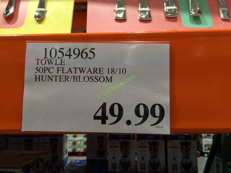Costco-1054965-Towle-50PC-Flatware-Hunter-Blossom-tag