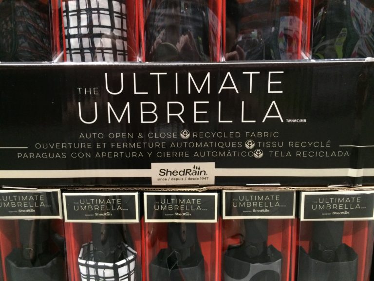 Costco1058345ShedrainAutoOpenCloseUmbrellaspec CostcoChaser