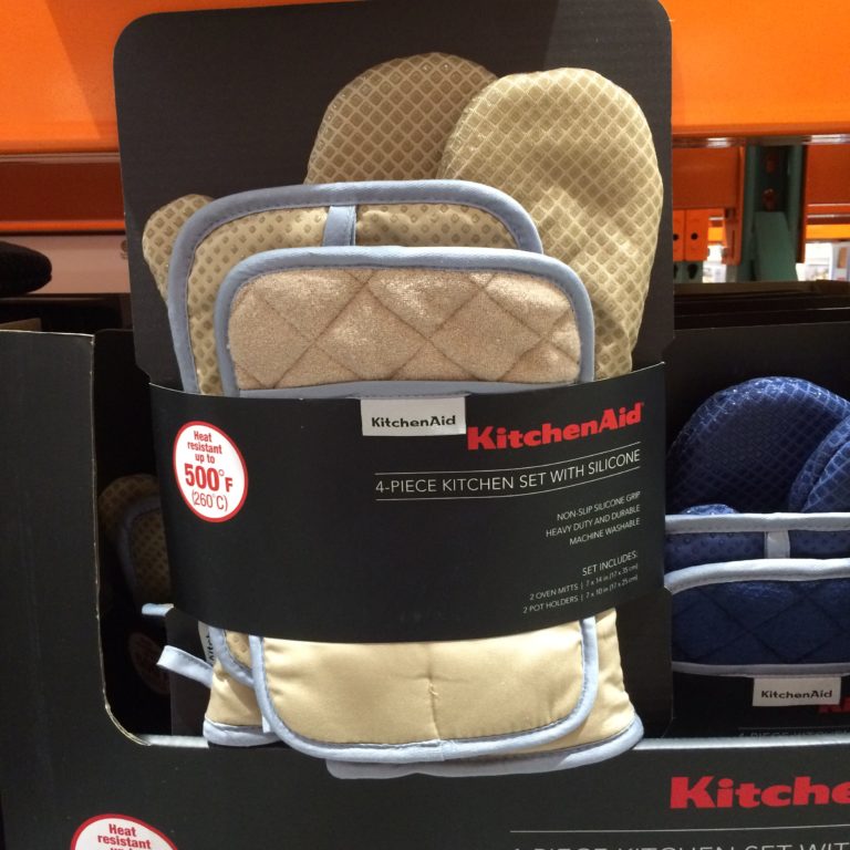 KitchenAid 4Piece Set with Silicone Oven MITT CostcoChaser