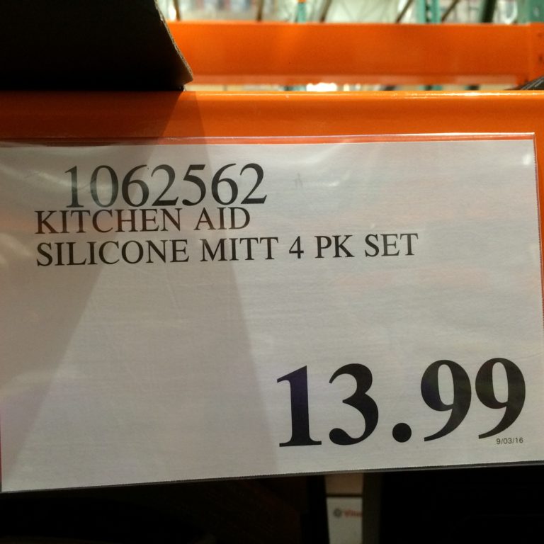 KitchenAid 4Piece Set with Silicone Oven MITT CostcoChaser