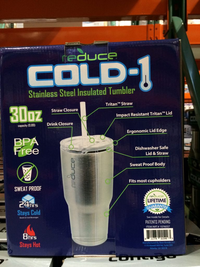 Reduce Cold1 Stainless Steel 30OZ Tumbler 2 Pack CostcoChaser