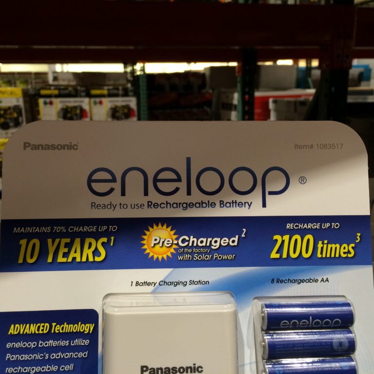 Panasonic Eneloop Rechargeable Battery Kit CostcoChaser