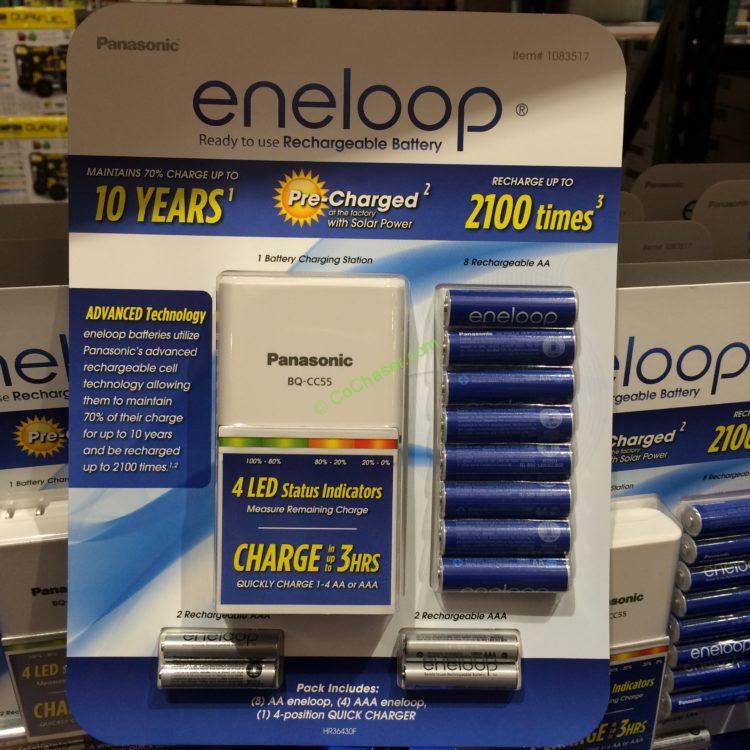 Costco-1083517-Panasonic-Eneloop-Rechargeable-Battery-Kit