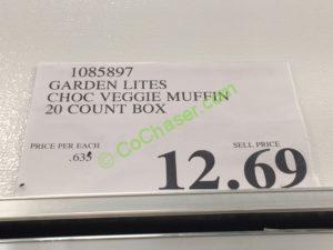 Costco-1085897-Garden-Lites-Choc-Veggie-Muffin-tag