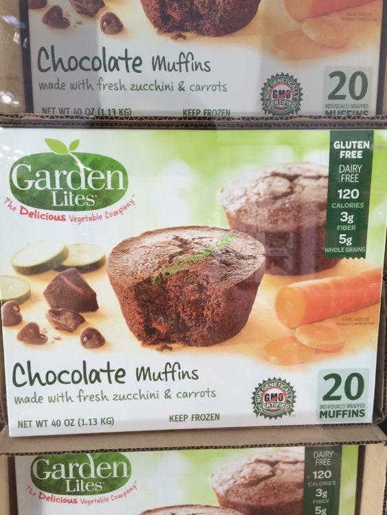 Garden Lites Choc Veggie Muffin 20 Count Box Costcochaser