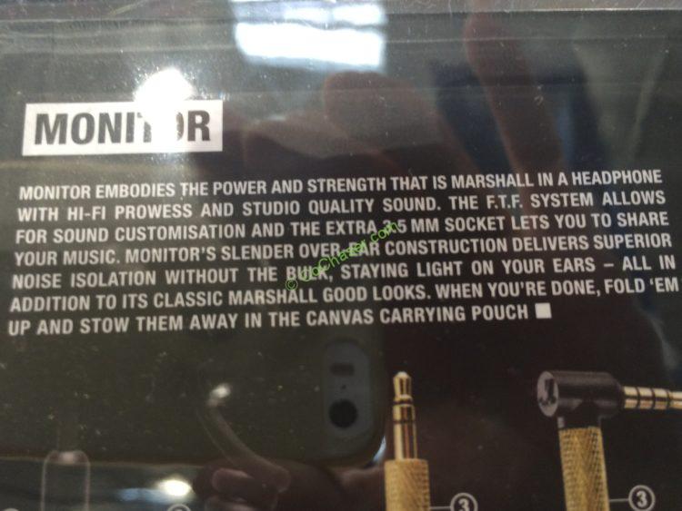 Marshall Monitor OnEar Headphones CostcoChaser