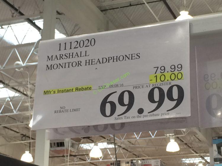 Costco1112020 MarshallMonitorOnEarHeadphonestag CostcoChaser