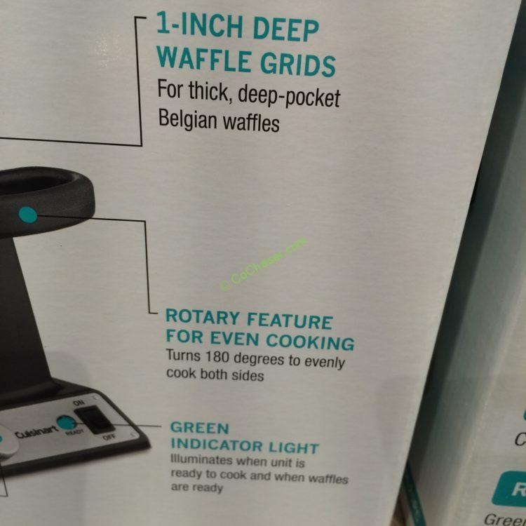 Costco-1520766-Cuisinart-Single-Belgian-Waffle-Maker-part1