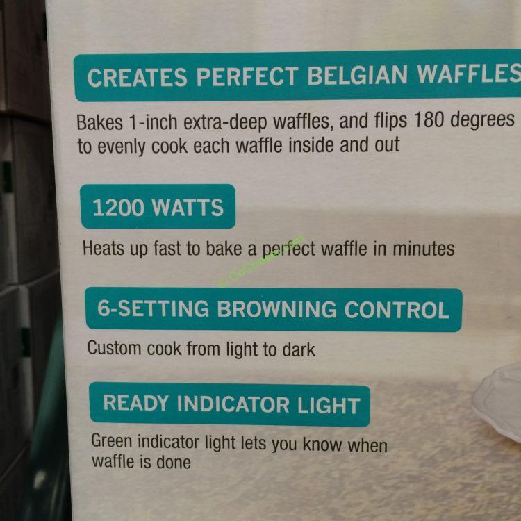 Costco-1520766-Cuisinart-Single-Belgian-Waffle-Maker-spec