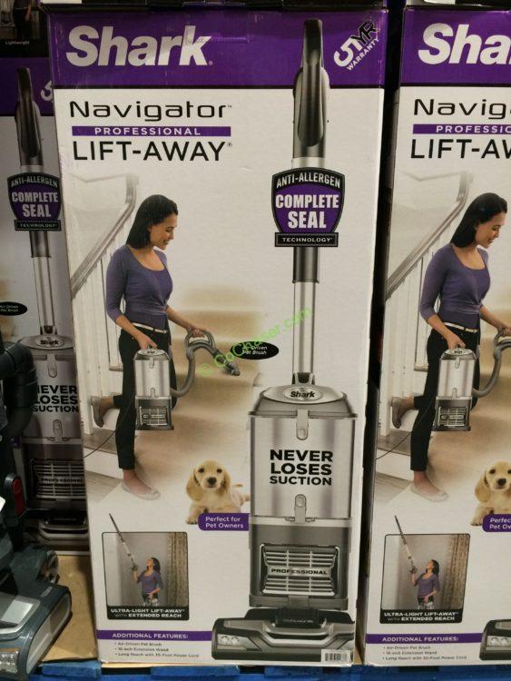 Costco1752553SharkNavigatorProfessionalLiftAwayUprightVACbox