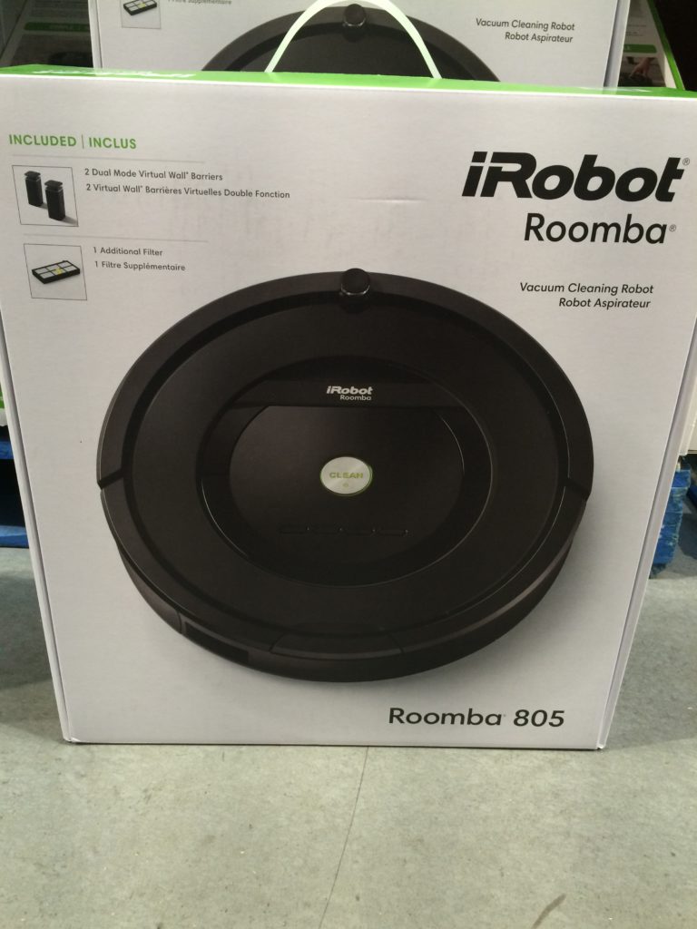 Costco1877550IrobotRoomba805VacuumCleaningRobotbox CostcoChaser