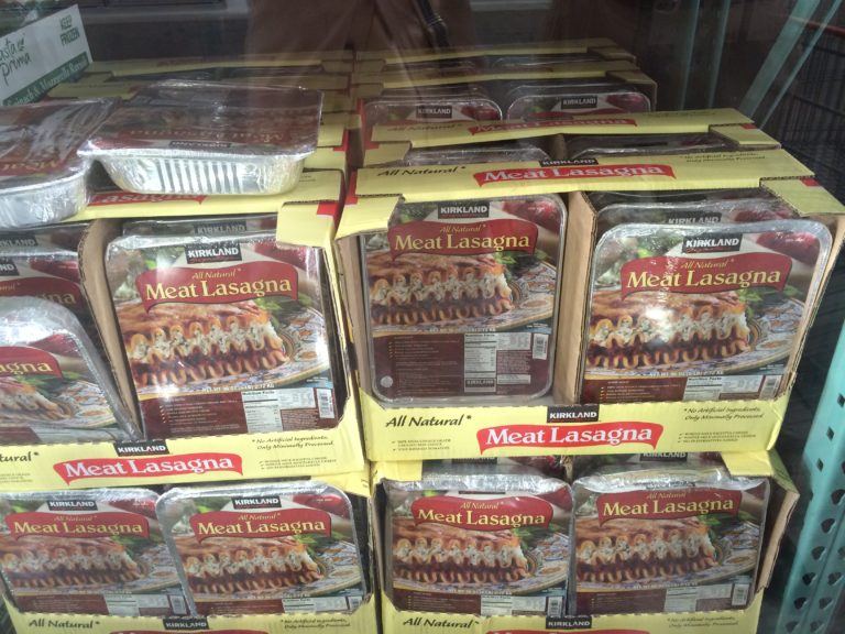Kirkland Signature Beef Lasagna 6 Pound Tray CostcoChaser