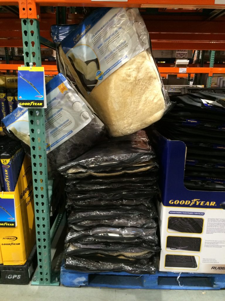 Costco275291EUROWSidelessSheepskinSeatCover CostcoChaser