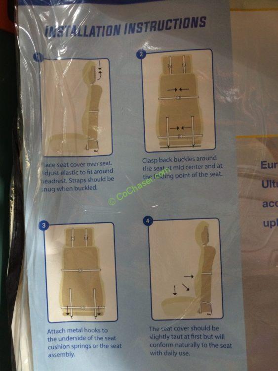 Costco275291EUROWSidelessSheepskinSeatCoverspec1 CostcoChaser