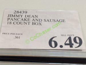 Costco-28439-Jimmy-Dean-Pancake-and-Sausage-tag
