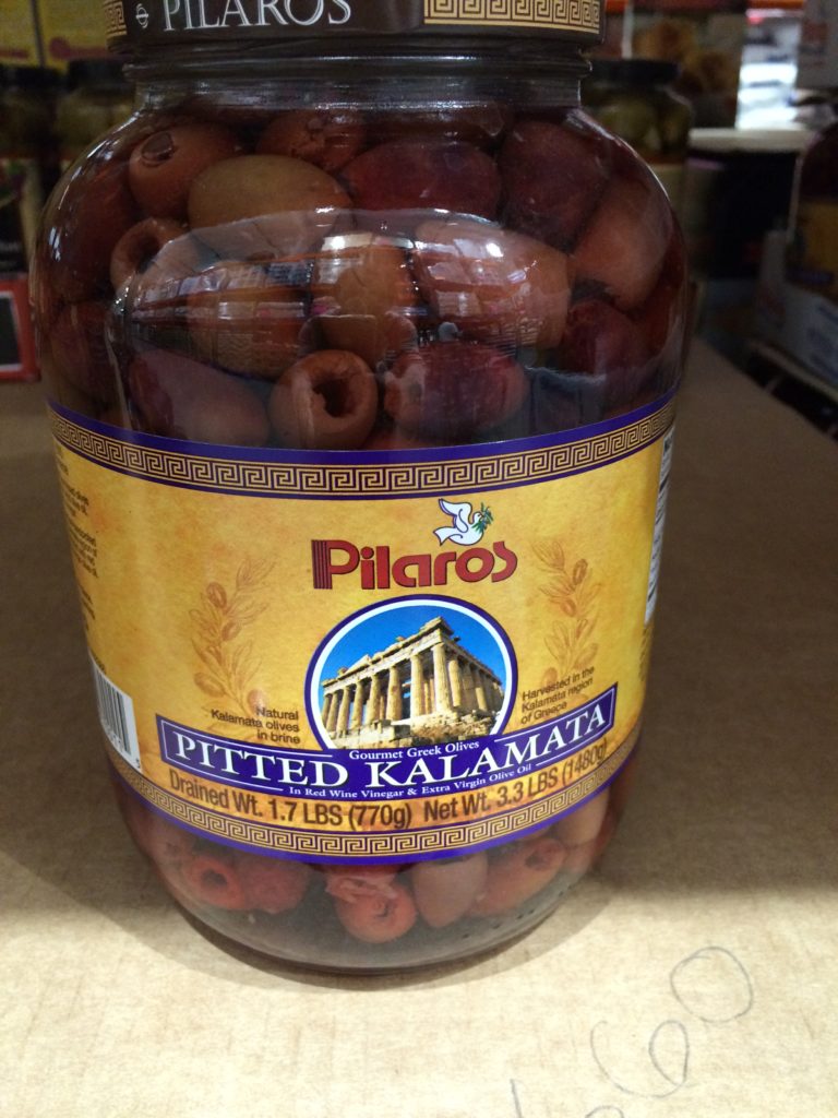 Pilaros Pitted Kalamata Olives 52.8 Ounce Jar CostcoChaser