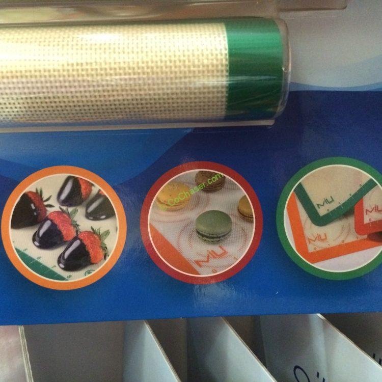 MIU 3PK NONStick Silicone Baking Liners CostcoChaser