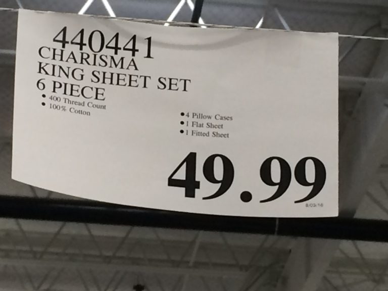 Charisma Sheet Set, Queen or King CostcoChaser