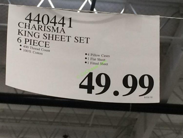 Charisma Sheet Set, Queen or King CostcoChaser