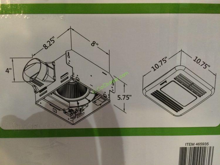 Costco465935DeltaBreez VentilationBathFansize CostcoChaser