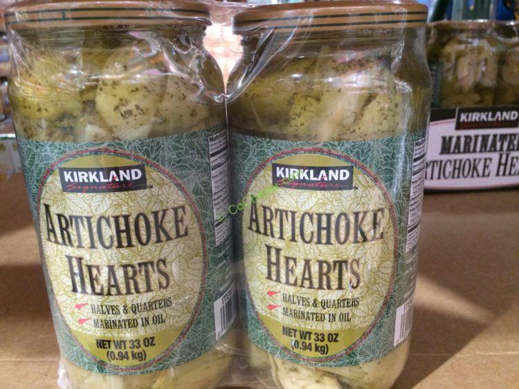 Kirkland Signature Artichoke Hearts 2/33 Ounce Jars