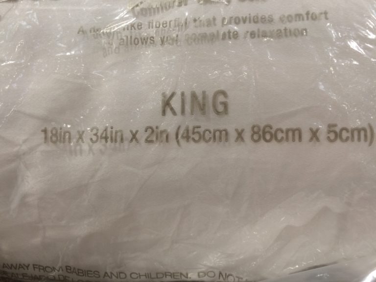 Charisma down Alternative 2PK Jumbo or King CostcoChaser