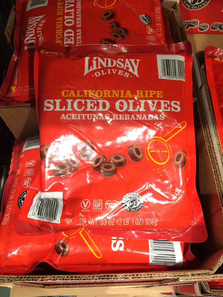 Lindsay Sliced Black Olives 33 Ounce Pouch CostcoChaser