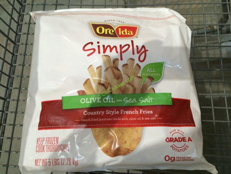 ORE-IDA Simply Country Style Fries 5 Pound Bag