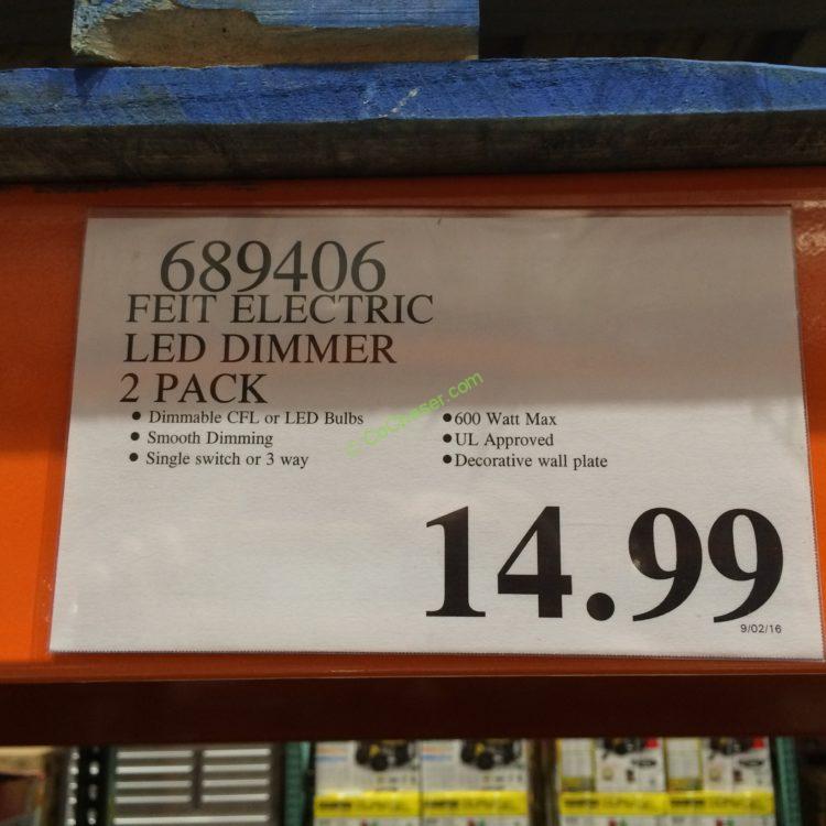 Felt Electric LED Dimmer Switch 2 Pack CostcoChaser