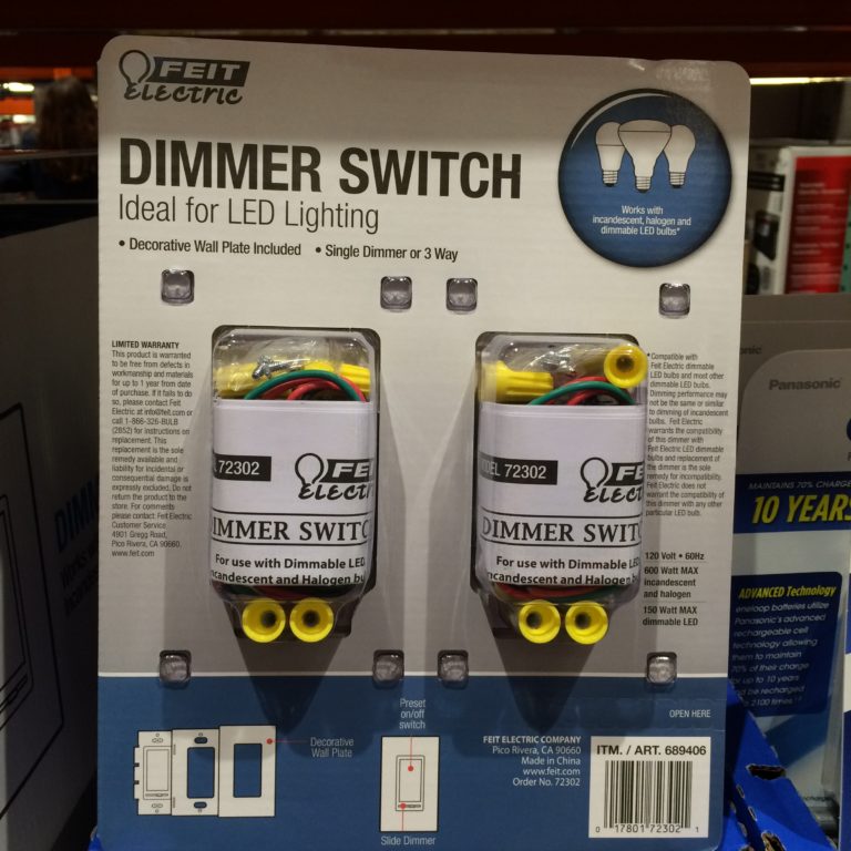Felt Electric LED Dimmer Switch 2 Pack CostcoChaser