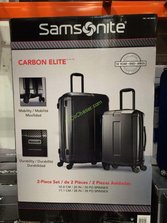 Samsonite Carbon Elite 2PC Hardside Set – CostcoChaser
