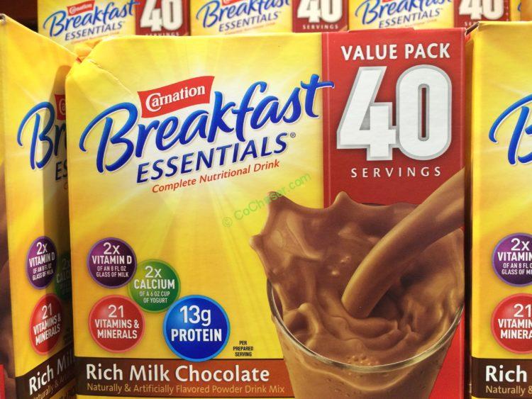 Carnation Breakfast Essentials 40 Count Box CostcoChaser