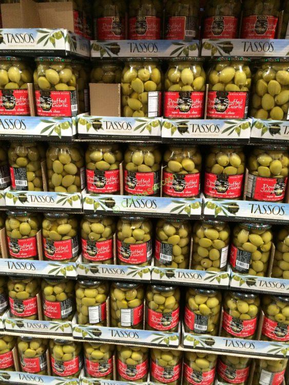Tasso’s Garlic/Jalapeno Olives 35.27 Ounce Jar CostcoChaser