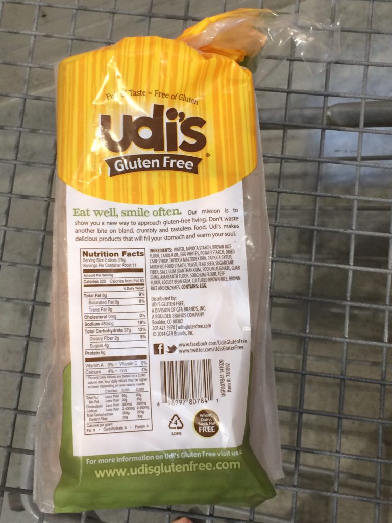 Costco781092UDIsGlutenFreeBreadbag CostcoChaser
