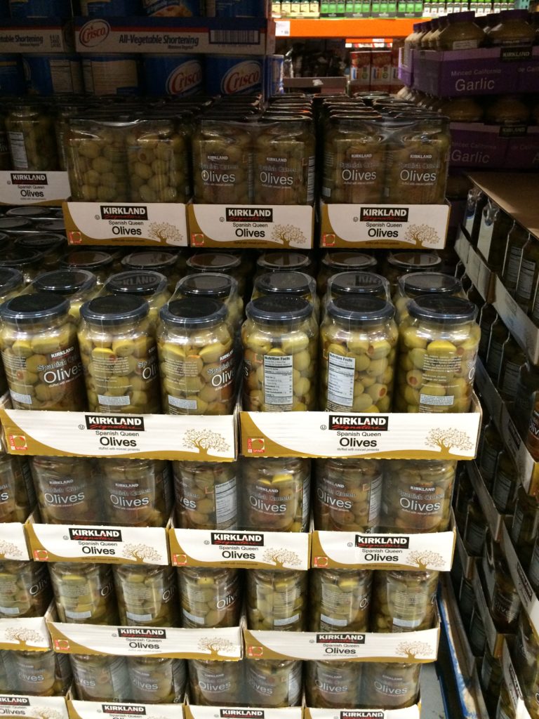 Costco784770KirklandSignatureSpanishQueenOlivesall CostcoChaser