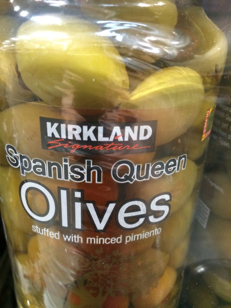 Costco784770KirklandSignatureSpanishQueenOlivesname CostcoChaser