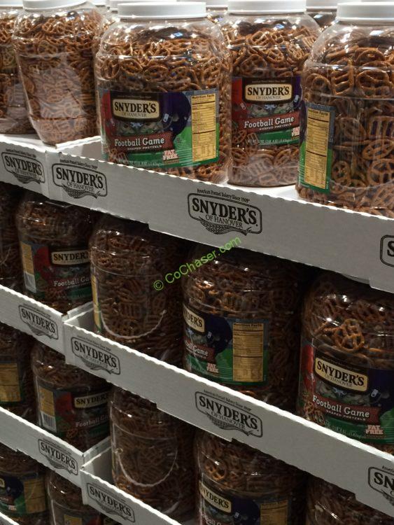 Snyder’s Football Game Pretzels 52 Ounce Container CostcoChaser