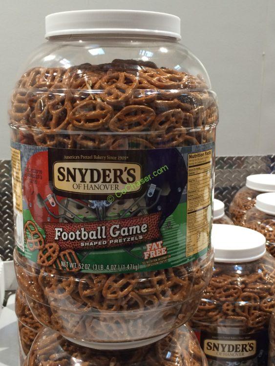 Snyder’s Football Game Pretzels 52 Ounce Container CostcoChaser
