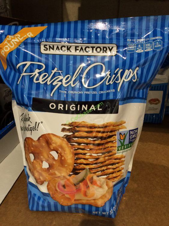 Snack Factory Pretzel Crisps 32 ounce Bag