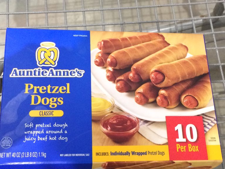 Auntie Ann’s Pretzel Dogs 10 Count Box CostcoChaser