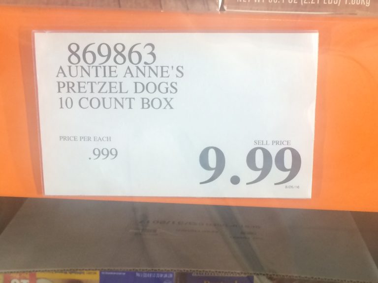Costco869863AuntieAnnsPretzelDogstag CostcoChaser