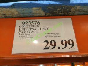 Costco-923576-Coverking-Universal-4Ply-Car-Cover-tag