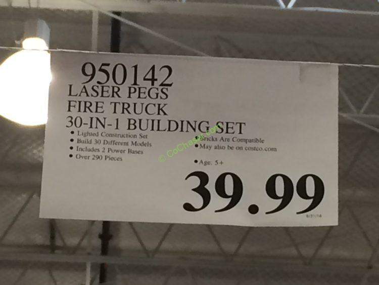 Costco-950142-Laser-Pegs-Fire-Truck-30-In-1-Building-Set-tag