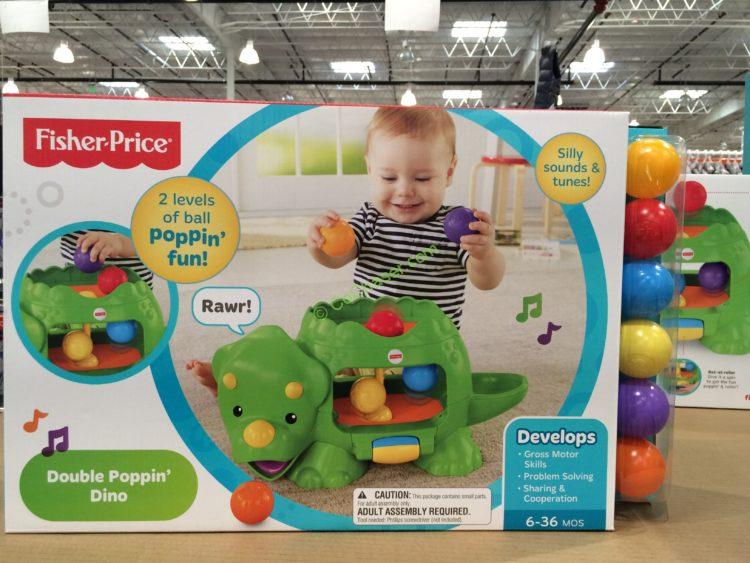 Fisher-Price Double Poppin Dino