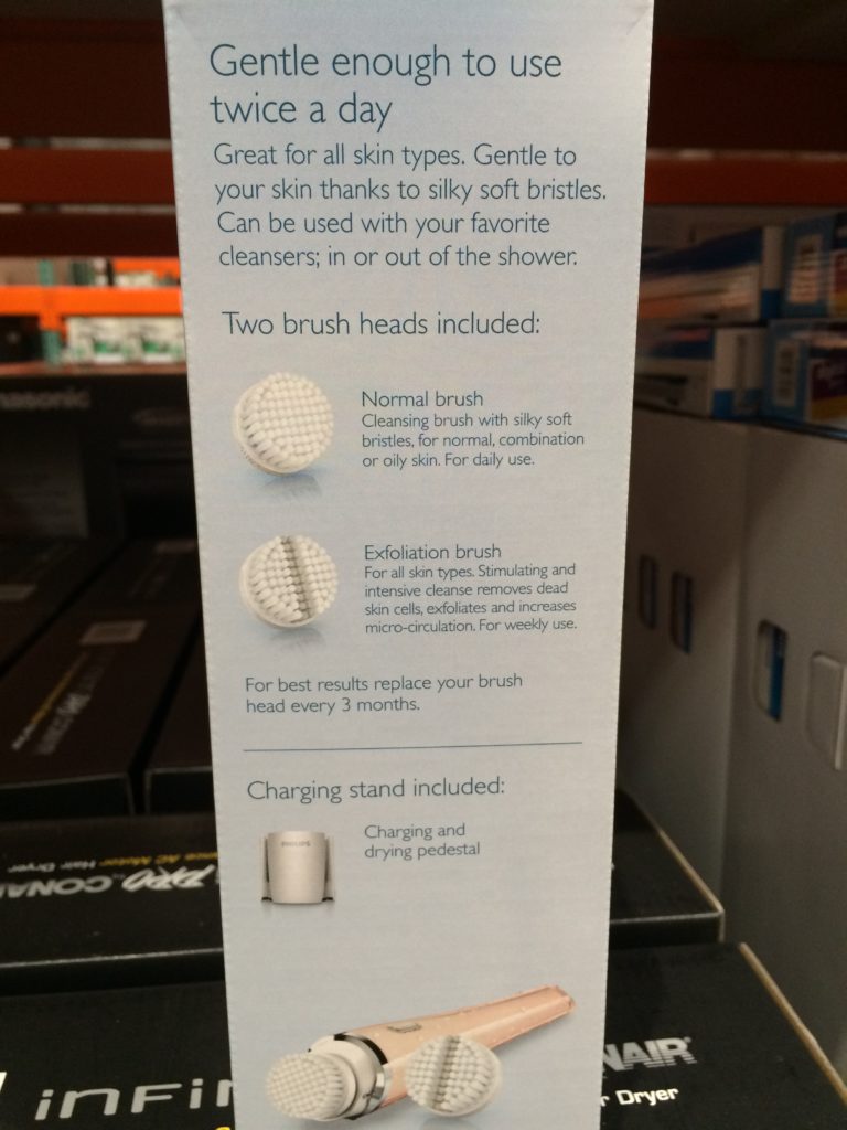 Costco980621PhilipsPureRadianceFacialCleansingSystemuse