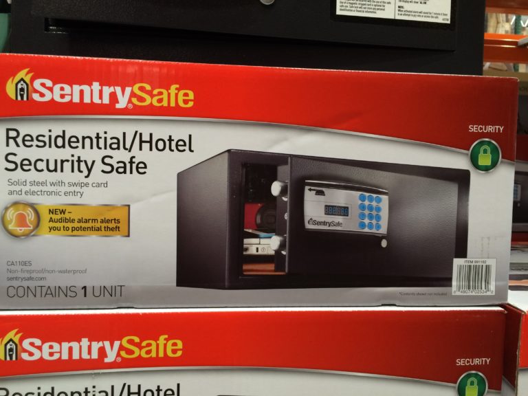 Costco991192SentryResidentialHotelSafewithElectronicLockbox