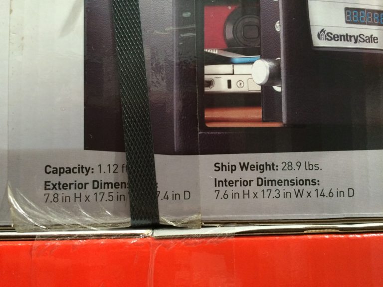 Costco991192SentryResidentialHotelSafewithElectronicLockmark CostcoChaser