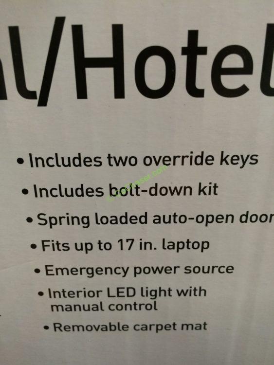 Costco991192SentryResidentialHotelSafewithElectronicLockpart1